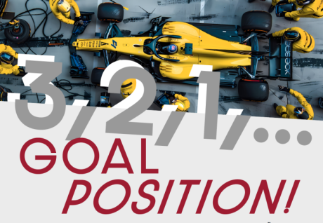 3-2-1 Goal Position Rennwage am Ring in Box