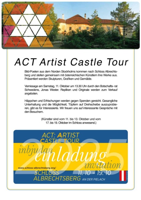 Einladung der Ausstellung