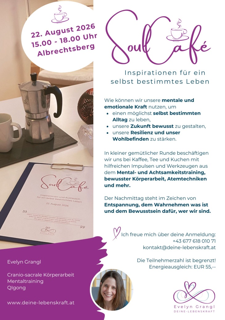 SoulCaf&eacute; ☕ Inspirationen und Austausch