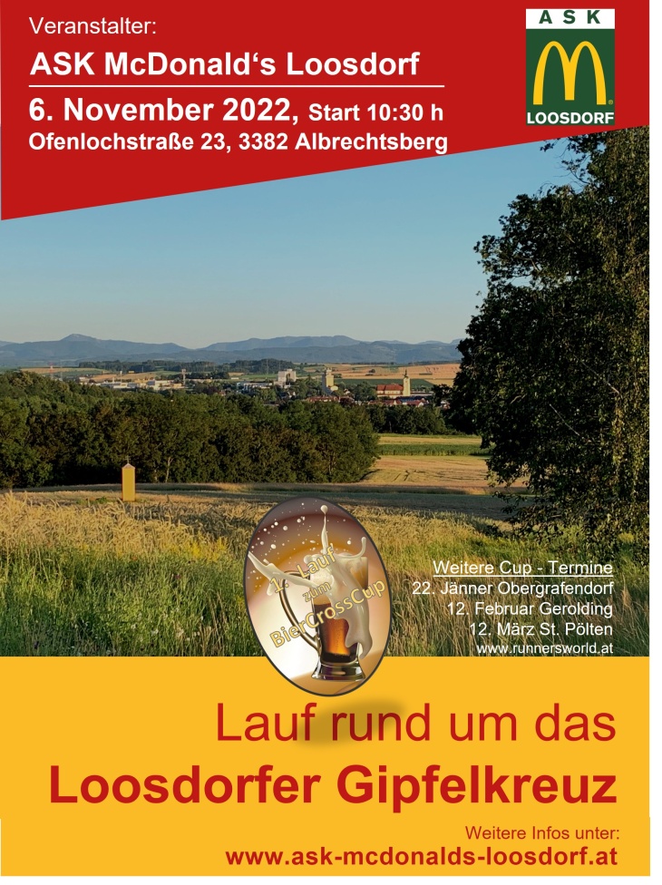 Lauf rund um das Gipfelkreuz Lauf rund um das Gipfelkreuz