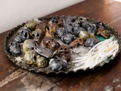 Installation von Lena Rot