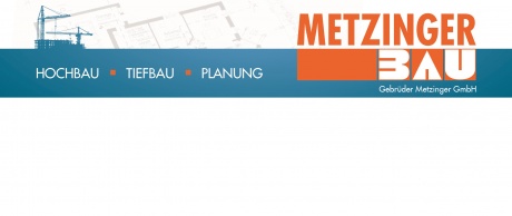 Logo von Gebrüder Metzinger  Bau GmbH